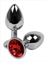 JUGUETES - BUTT PLUG ANAL CHICO CON JOYA
