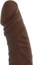 JUGUETES - STUD SILICONE WOODY BROWN 7 FUNCTIONS