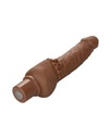 JUGUETES - STUD RECHARGEABLE POWER -BROWN CLITERRIFIC 12 FUNCTIONS