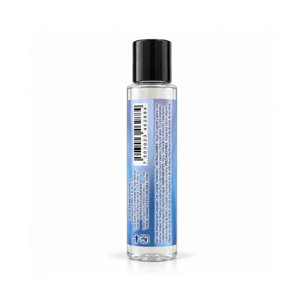 Feel Love Shampoo para Juguetes Dildos sex shop toys Digital 26 120ml 1 lado b.webp
