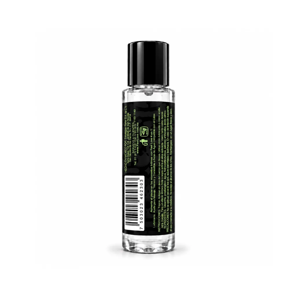 Feel Love Lubricante Aceite 4EN1 30ML Termico Comestible Digital 26 Manzana REVERSO.webp