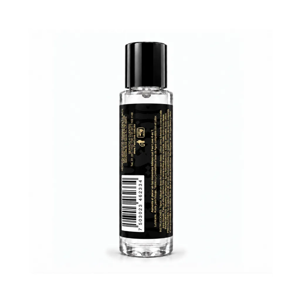 Feel Love Lubricante Aceite 4EN1 30ML Termico Comestible Digital 26 Piña Colada REVERSO.webp