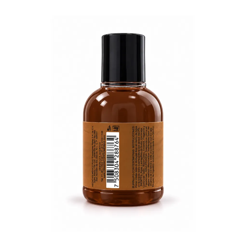 Diamante Feromonas Burbujas para Baño Digital 100ml 26 Delirio de Chocolate REVERSO.webp