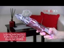 JUGUETES - Thrusting Orgasmic Thusting Bunny Black