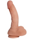 JUGUETES - CURVE HOME GROWN COCK VANILLA 9"