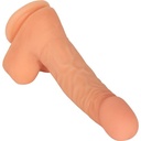 JUGUETES - CURVE HOME GROWN COCK VANILLA 9"