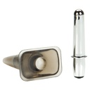 JUGUETES - CALEXOTICS VIBRATING HIGH INTENSITY PROBE BLACK
