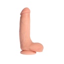 JUGUETES - CURVE HOME GROWN COCK VANILLA 8"