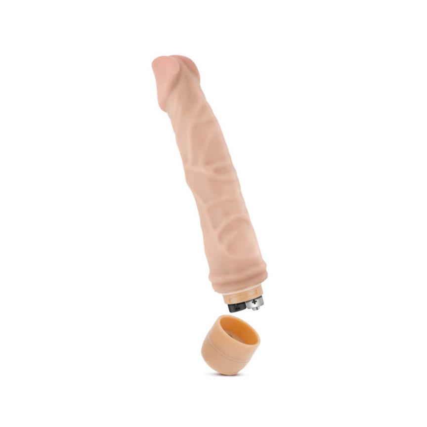 JUGUETES - DR. SKIN COCK VIBE 6 BEIGE