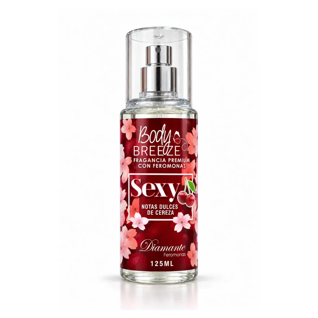 Feromonas Body Breeze 125ml SEXY (Cherry)
