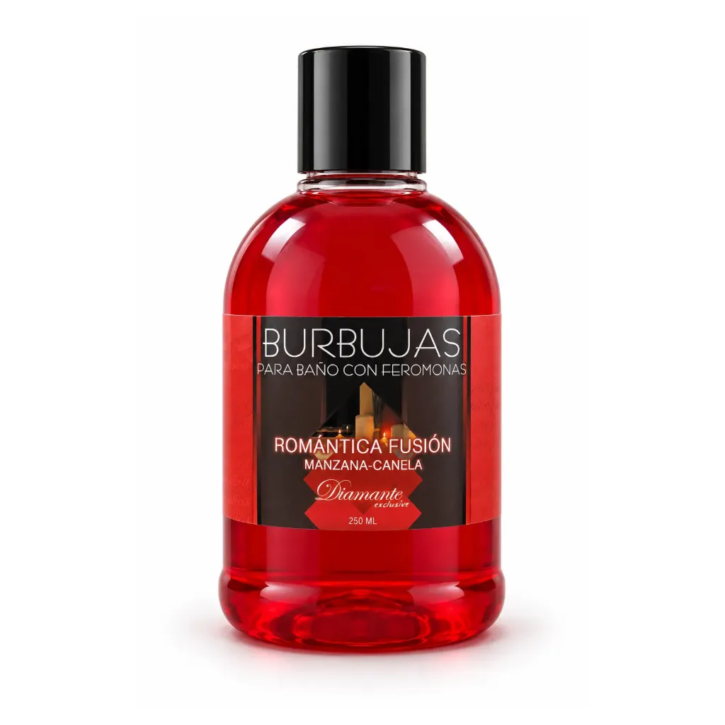 [BCM-250ML] Burbujas c/Feromonas 250ml ROMANTICA FUSION (manz/can)