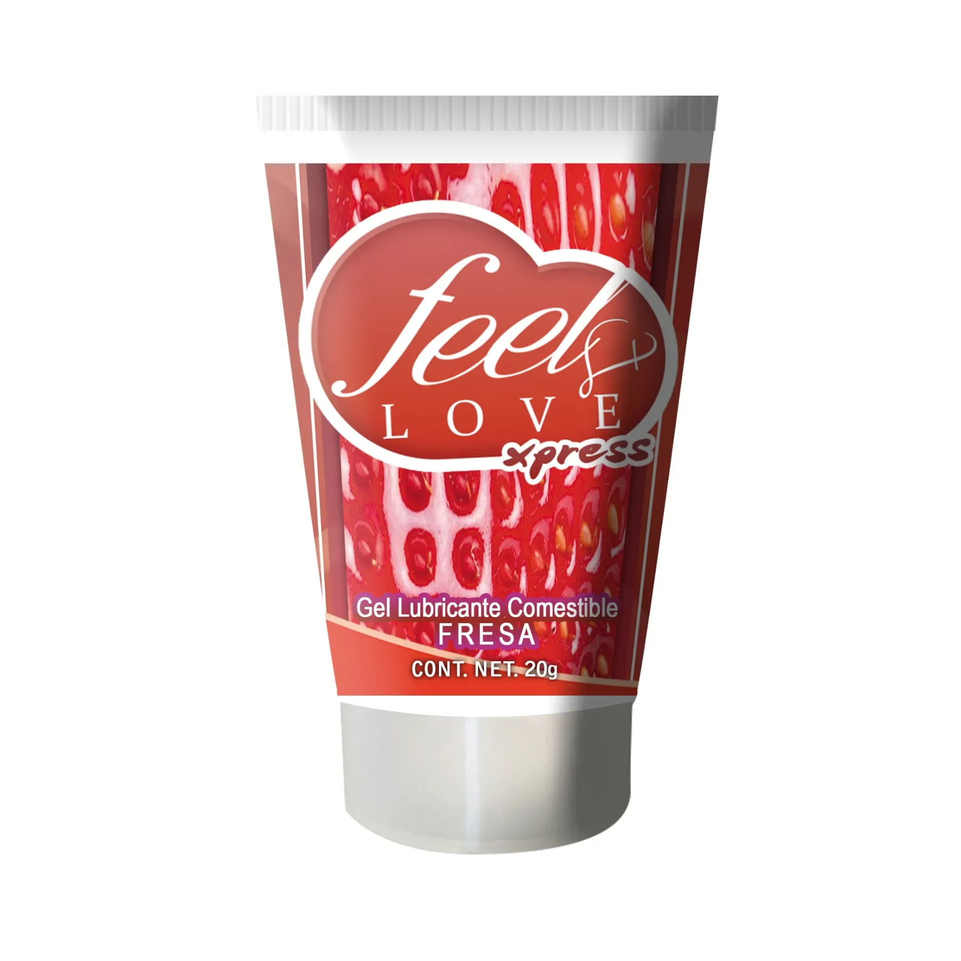 [FEEL-FRES20] Lubricante Feel Love 20ml FRESA