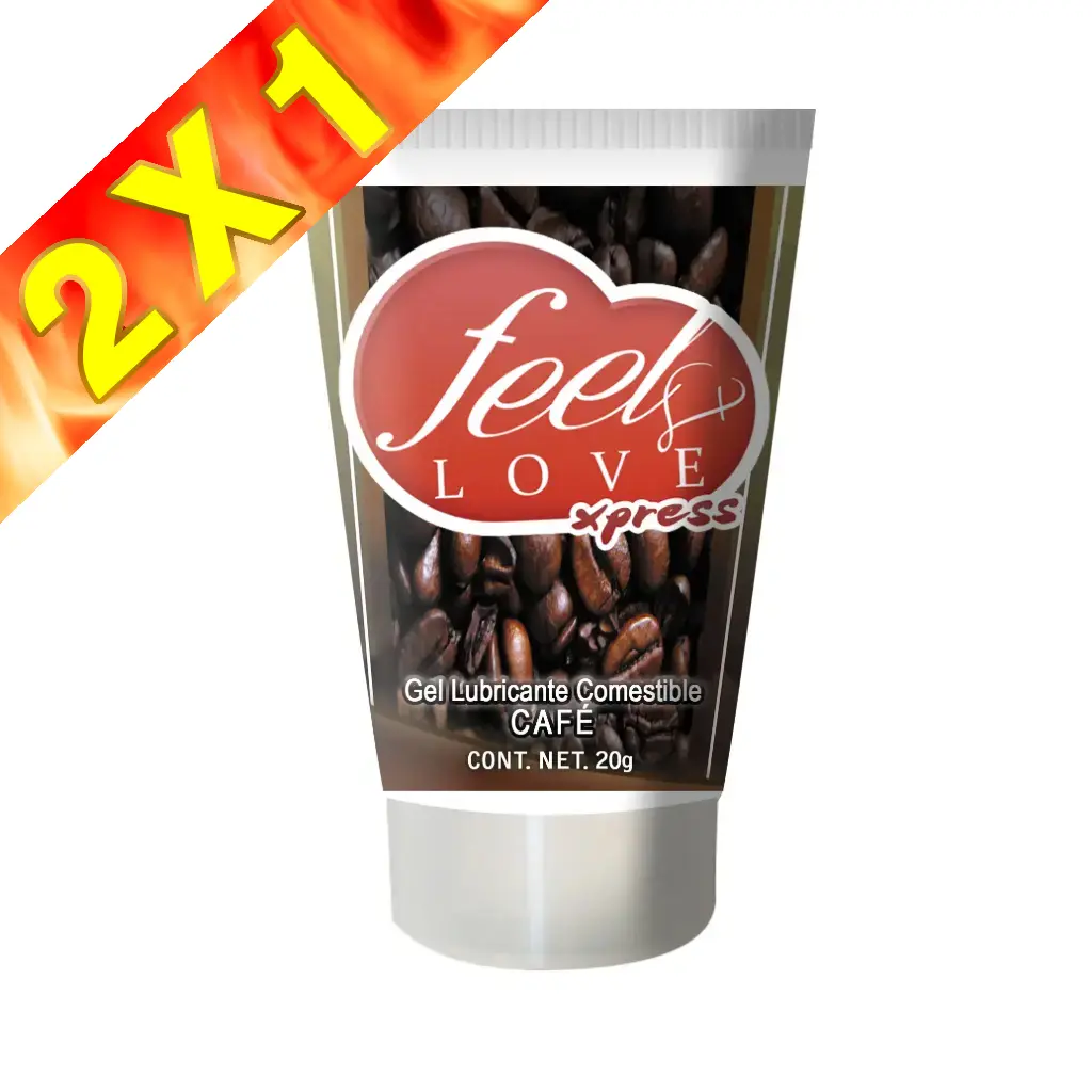 Lubricante Feel Love 20ml CAFÉ