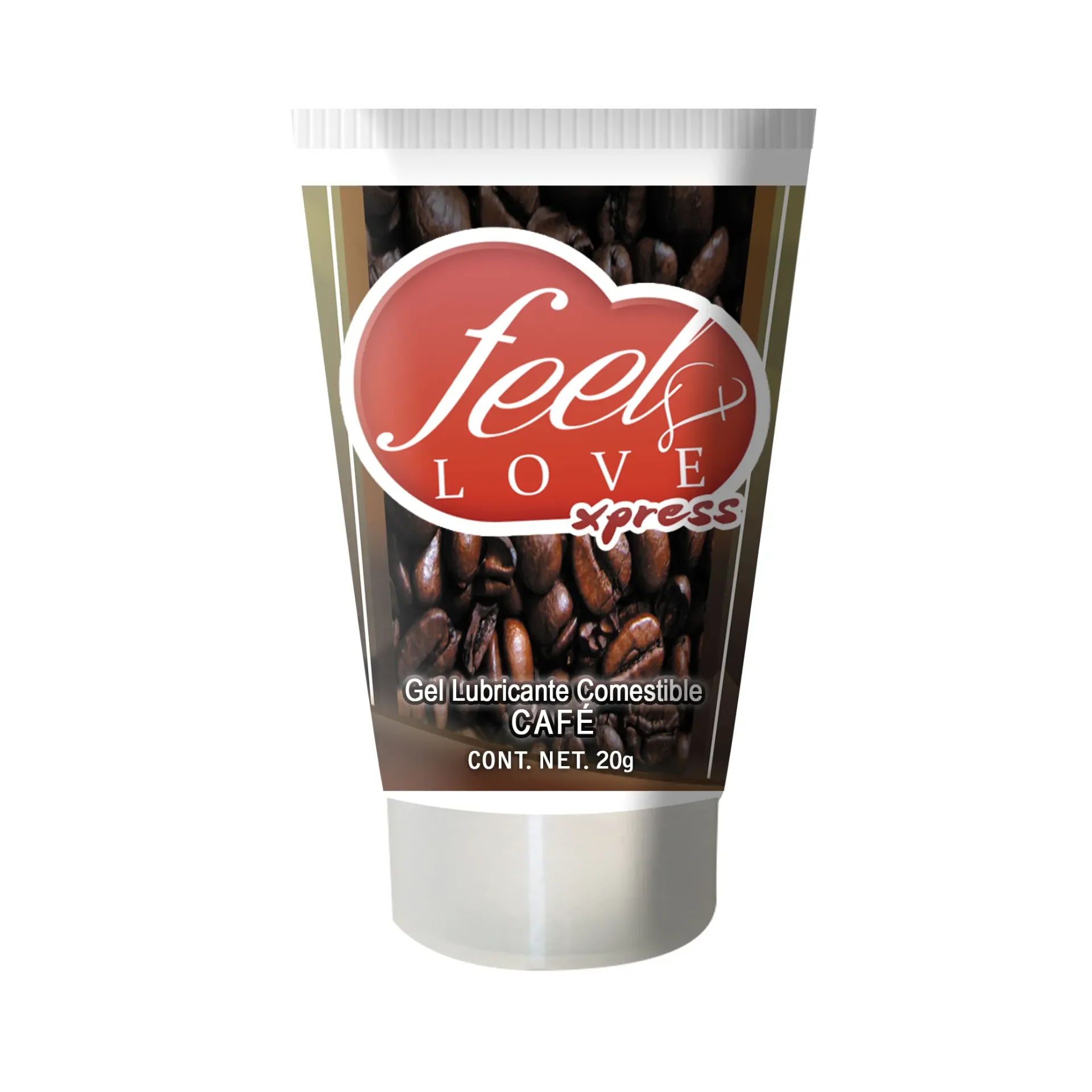 [FEEL-CAFE20] Lubricante Feel Love 20ml CAFÉ
