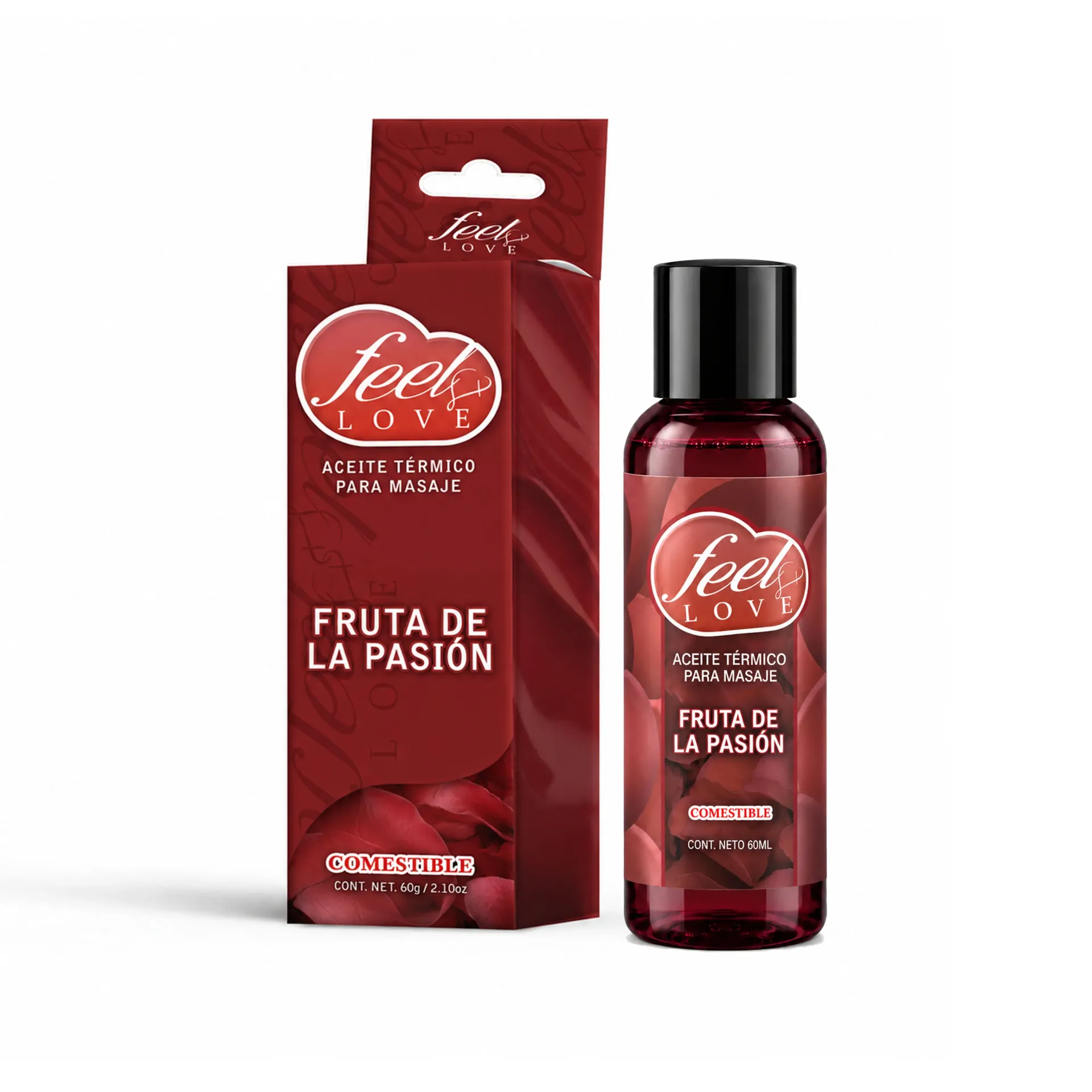 Aceite Térmico Feel Love Frutas de la Pasion 60ml