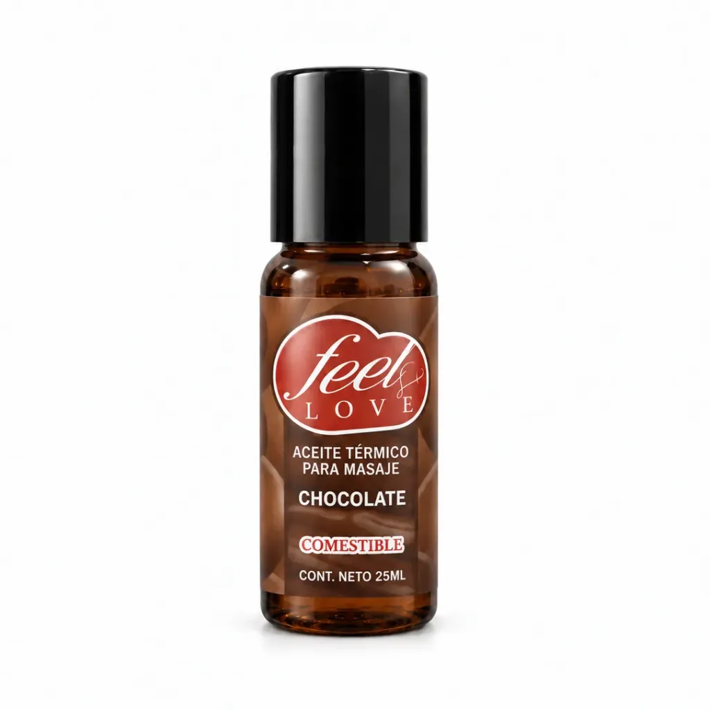 [FEEL-ACCHO25] Aceite Térmico Feel Love 25ml CHOCOLATE