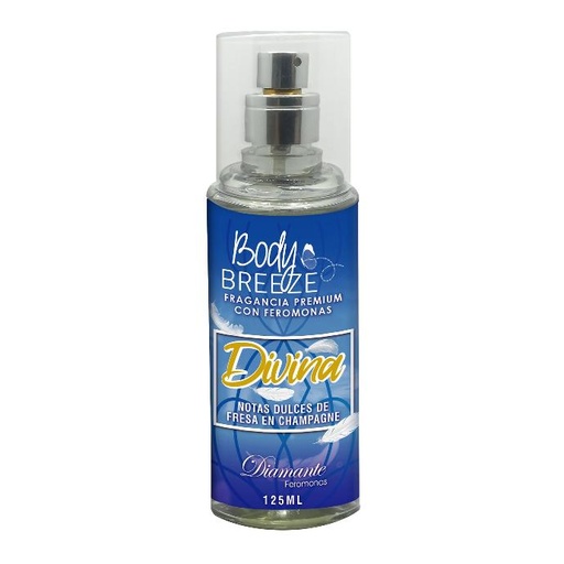 Feromonas Body Breeze 125ml DIVINA (FRESA CHAMPAGNE)