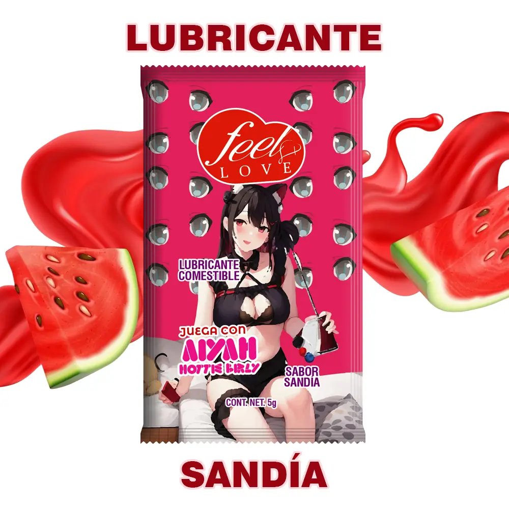 Sobre LUBRICANTE  SANDIA 5ml 2x1