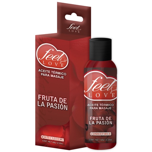 [FEEL-ACFP] Aceite Térmico Feel Love Fruta de Pasión 60ml