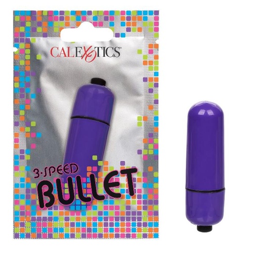 JUGUETES - 3 SPEED BULLET VIBRADORA PURPLE