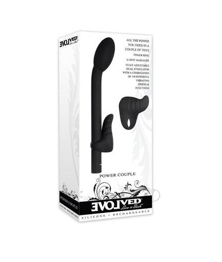 [EN-RS-4166-2] JUGUETES - POWER COUPLE G-SPOT FINGER RING