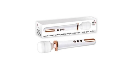 [AE-WF-3145-2] JUGUETES - ADAM & EVE RECHARGEABLE MAGIC MASSAGER - ROSE GOLD EDITION