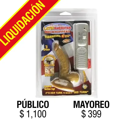 [2393-2] JUGUETES - Latin American Mini Whoopers Curved Dong With Balls