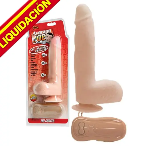 [1101313] JUGUETES - AVERAGE JOE VIBRATING BRODY THE SURFER