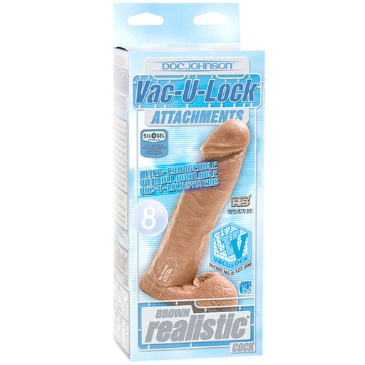 [1015-11-BX] JUGUETES - VAC-U-LOCK ATTACHMENTS "6" BROWN REALISTIC