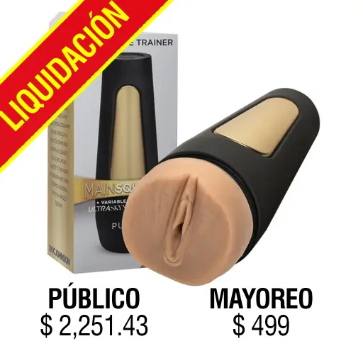 JUGUETES - MAINS QUEEZE ENDURANCE TRAINER STROKER PUSSY