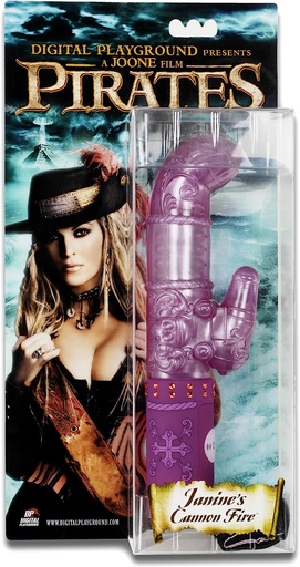 JUGUETES - VIBRADOR PIRATES JANINES CANNON FIRE
