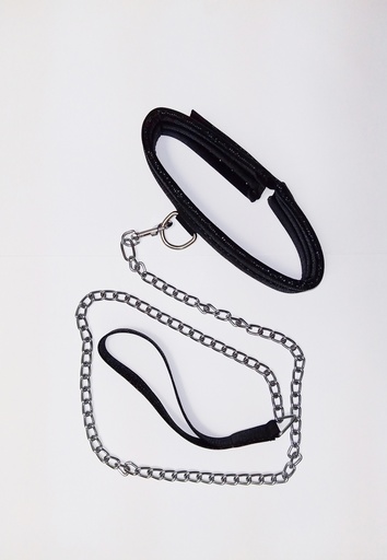 JUGUETES  - FEEL LOVE FANTASY - COLLAR CON ASA Y
CADENA